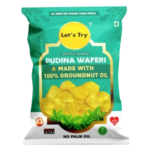 Let's Try - Pudina Wafers chips