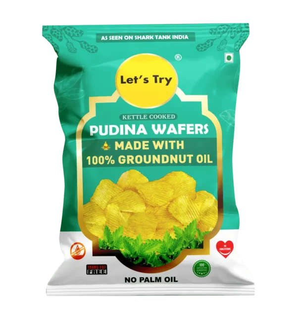 Let's Try - Pudina Wafers chips