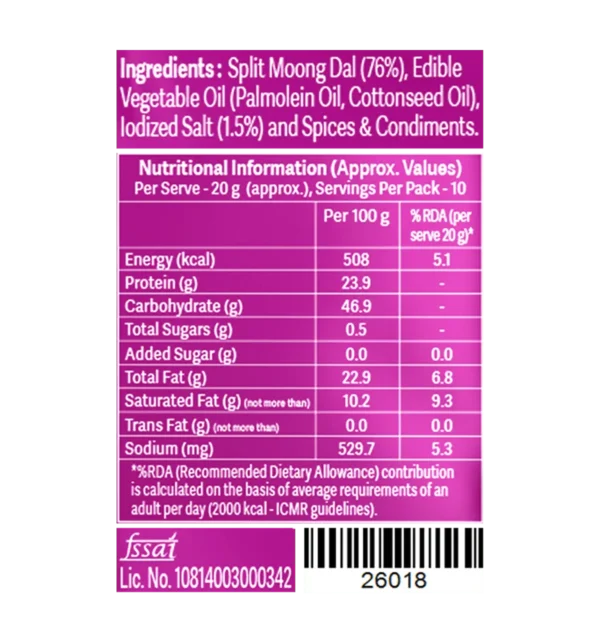 TGF - Moong dal salted - Image 2