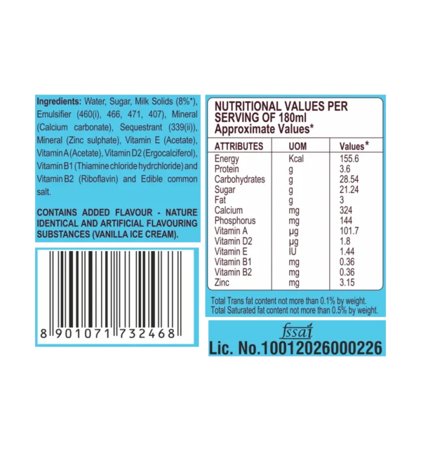 Hershey's - Milk shake venilla flavour - Image 2